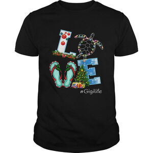 Love Turtle Gigilife Christmas Shirt